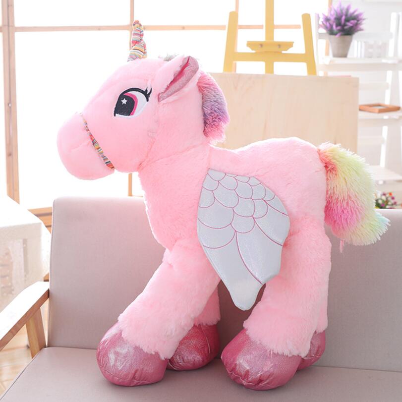 Peluche Licorne Géante Amour de Licorne - Main Image