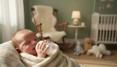 Bébé s'endort au biberon et réclame 1h après : 5 solutions pratiques