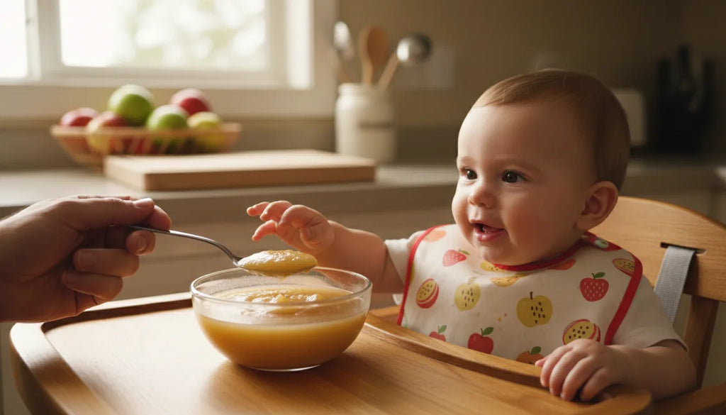 Peut-on donner compote adulte bébé ? Risques et conseils à connaître