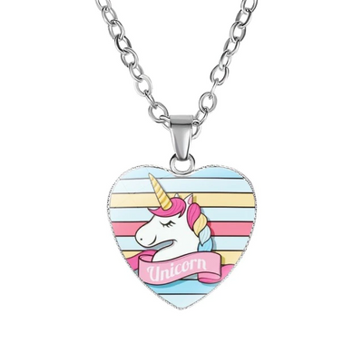 Collier Licorne Multicolore