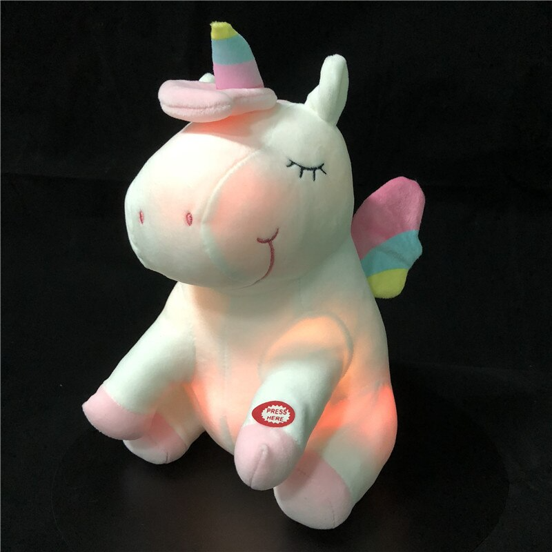 Peluche Licorne Lumineuse