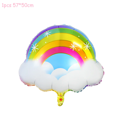 Ballon Licorne Arc-en-Ciel avec Nuage
