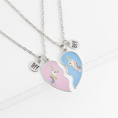 Collier Licorne Meilleure Amie pour 2