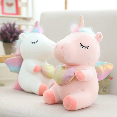 Peluche Licorne Arc-en-ciel 25cm