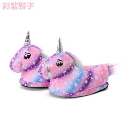 Chaussons Licorne Étoilés