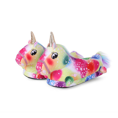 Chaussons Licorne Colorés