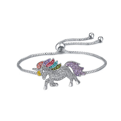 Bracelet Licorne Avec Bijou