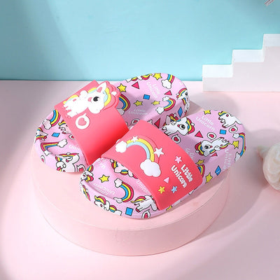 Sandale Licorne Arc en Ciel