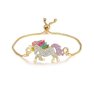 Bracelet Licorne Avec Bijou