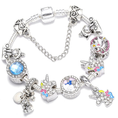 Bracelet Licorne Argent