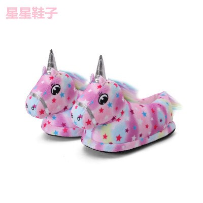 Chaussons Licorne Étoilés