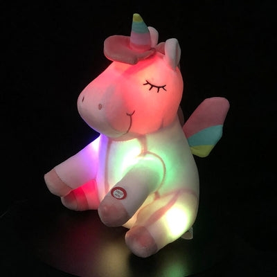 Peluche Licorne Lumineuse