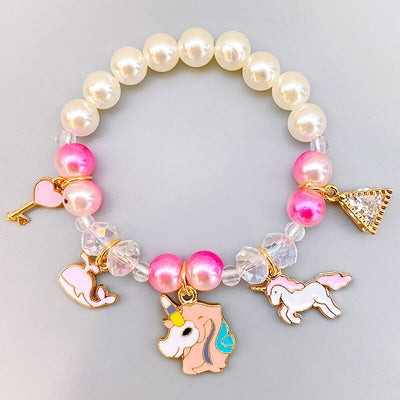 Bracelet Licorne à Perles