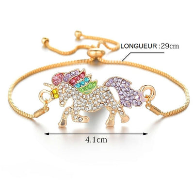 Bracelet Licorne Taille Ajustable