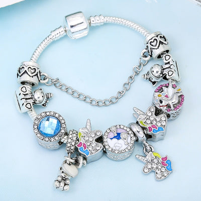 Bracelet Licorne Argent