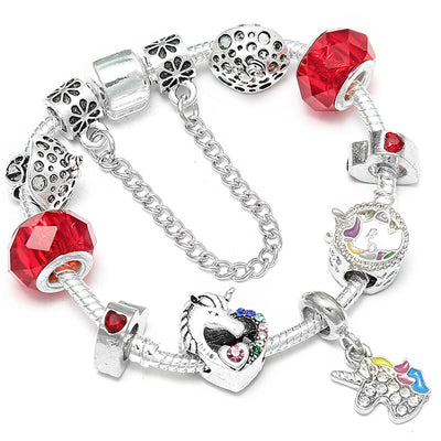 Bracelet Licorne Argent