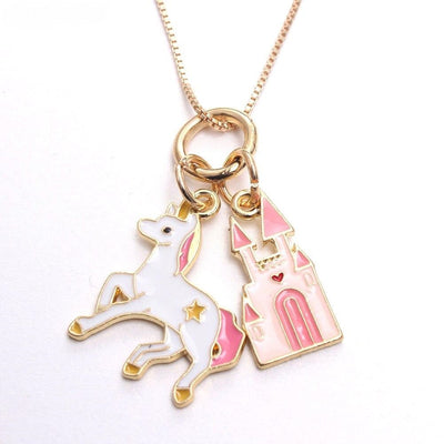 Collier Licorne Colorée