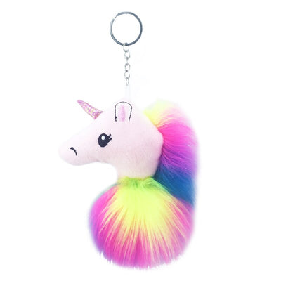Porte-Clés Licorne Peluche