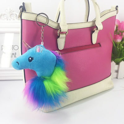 Porte-Clés Licorne Peluche