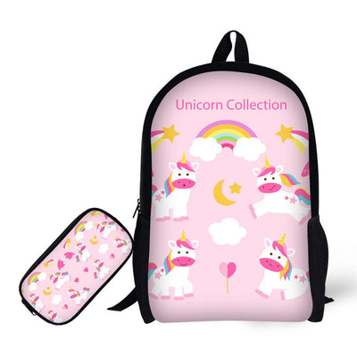 Sac à Dos Licorne avec Trousse