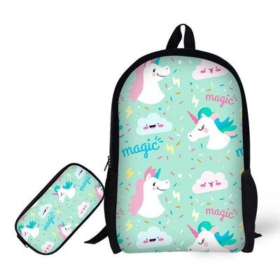 Sac à Dos Licorne avec Trousse