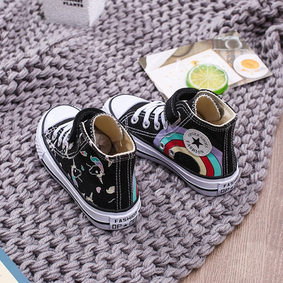 Basket Licorne Fille