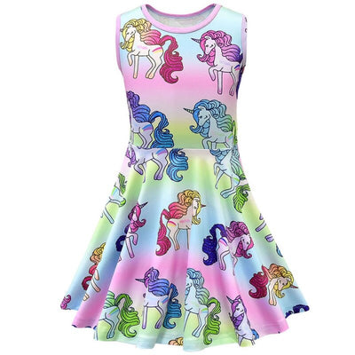 Robe Motif Licorne