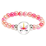 Bracelet Licorne Perles Multicolores