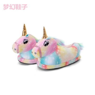 Chaussons Licorne Étoilés