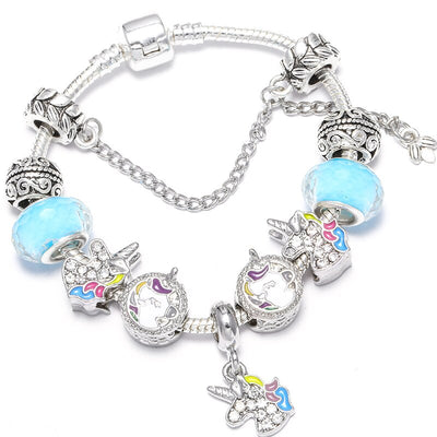 Bracelet Licorne Argent