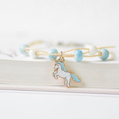 Bracelet Licorne avec Perles