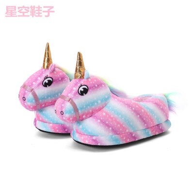 Chaussons Licorne Étoilés