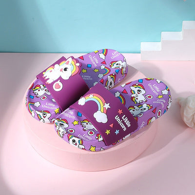 Sandale Licorne Arc en Ciel