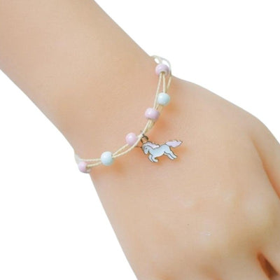 Bracelet Licorne avec Perles