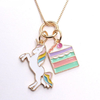 Collier Licorne Colorée