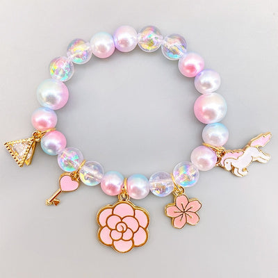 Bracelet Licorne à Perles