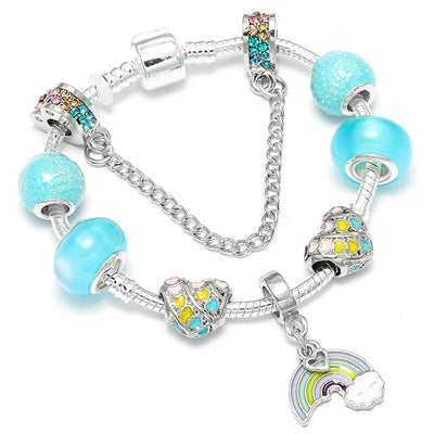 Bracelet Licorne Argent