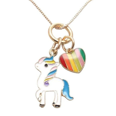 Collier Licorne Colorée