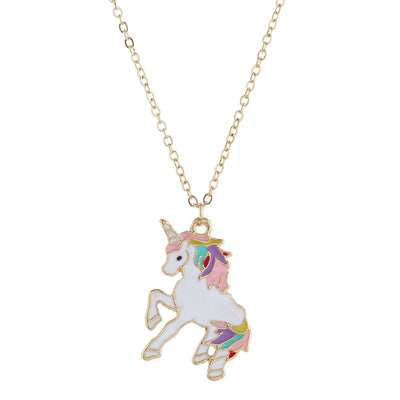 Collier Licorne Doré