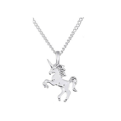 Collier Licorne Avec Pendentif