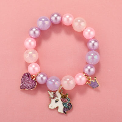 Bracelet Licorne avec Perles