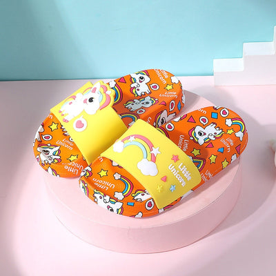 Sandale Licorne Arc en Ciel