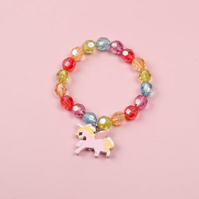 Bracelet Licorne avec Perles