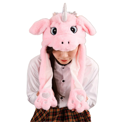 Bonnet Echarpe Licorne Kawaii