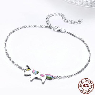 Bracelet Licorne en Argent - amourdelicorne