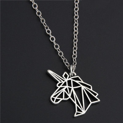 Collier Licorne Origami - amourdelicorne