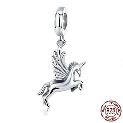 Pendentif Licorne en Argent - amourdelicorne